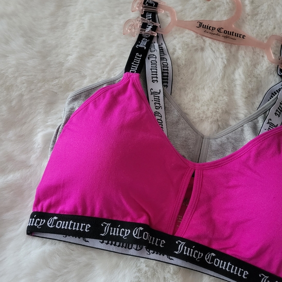 💞JUICY COUTURE BRAND NEW 2-PACK BRALETTE SIZE M - Picture 2 of 12
